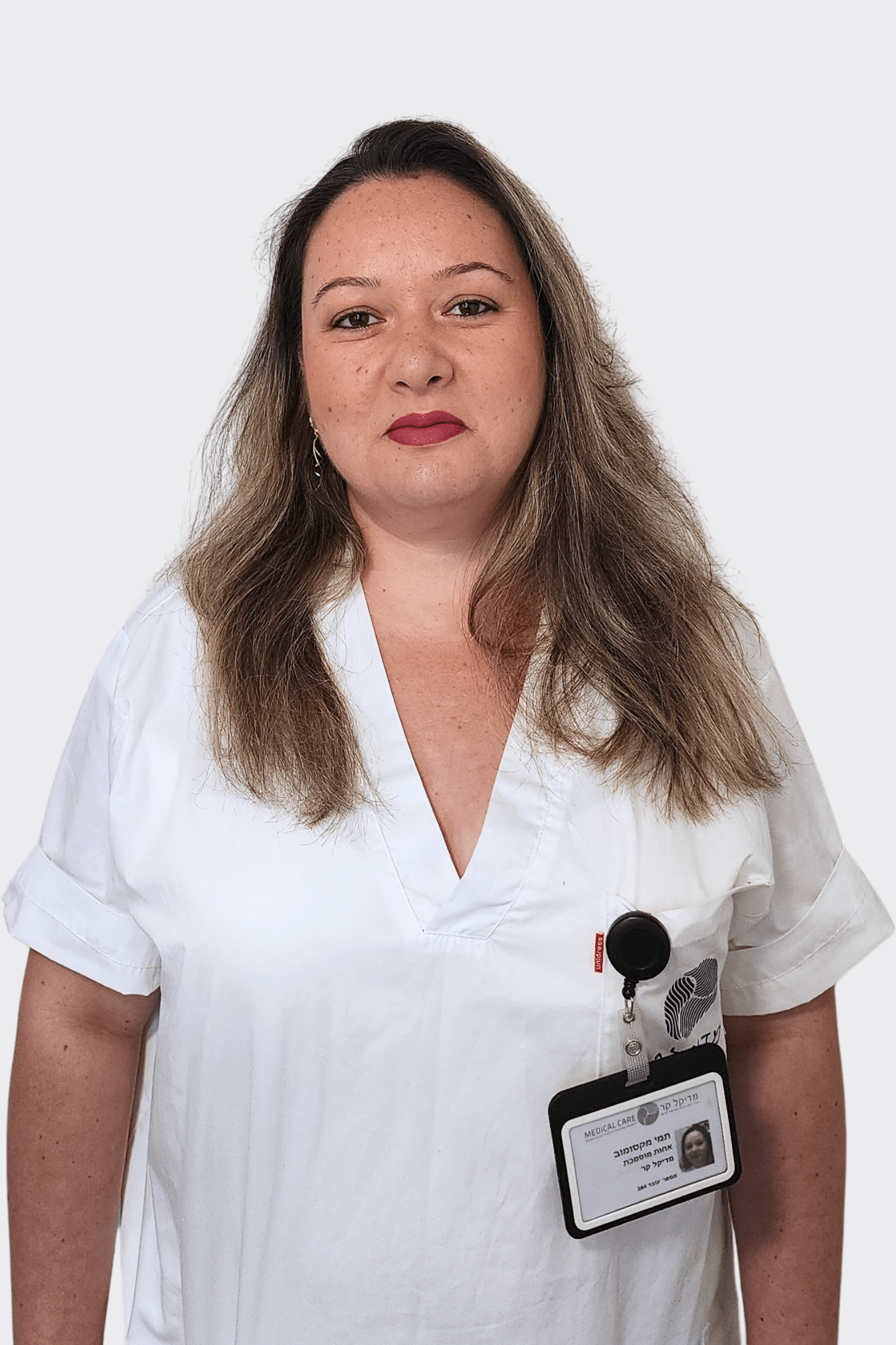 תמי מקסומוב Tamy Maksomov אחות אחראית שיקום כללי 7 לאתר